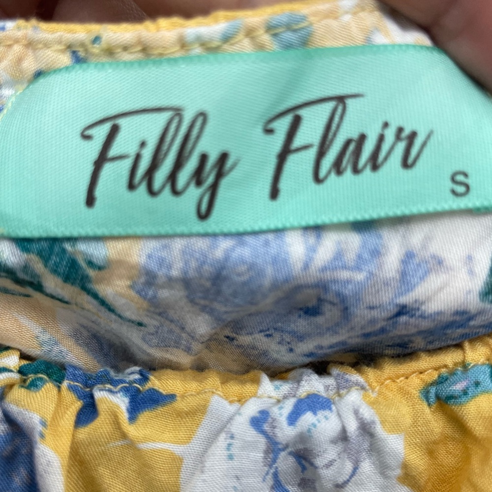 Filly Flair Floral One-Shoulder Dress - Picture 3 of 6